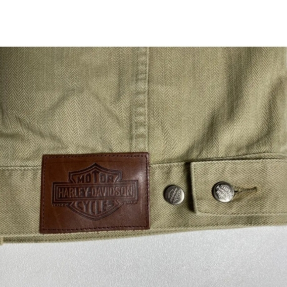 VTG  Harley Davidson Denim Jacket - Picture 2 of 6